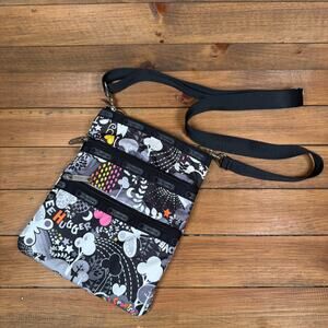 LeSportSac I Love My Planet Treehugger Crossbody Bag Y2K Vintage Activist